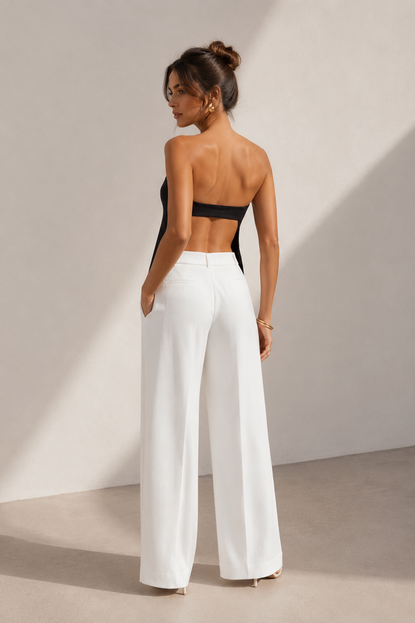 Open-Back Halter Top