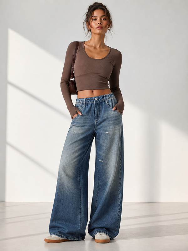Sienna Wide-Leg Jeans