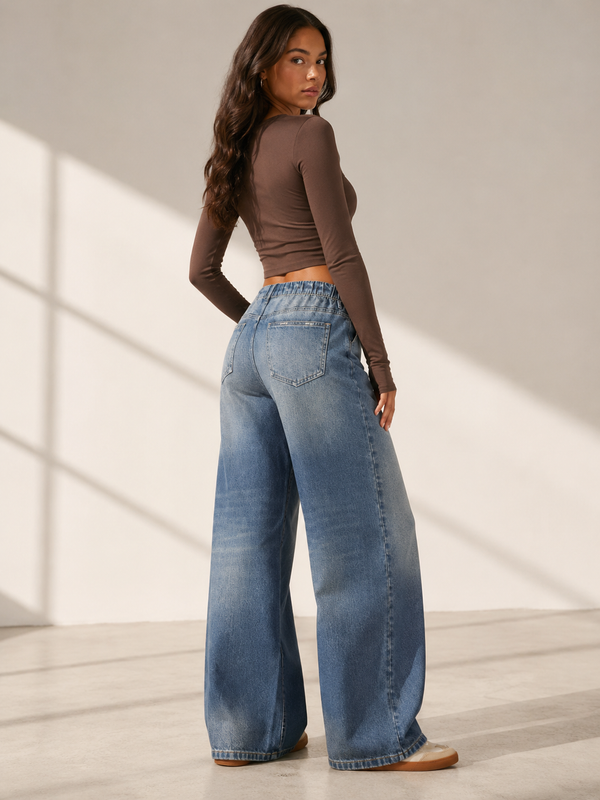 Sienna Wide-Leg Jeans