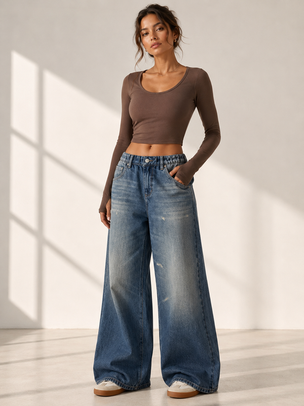 Sienna Wide-Leg Jeans