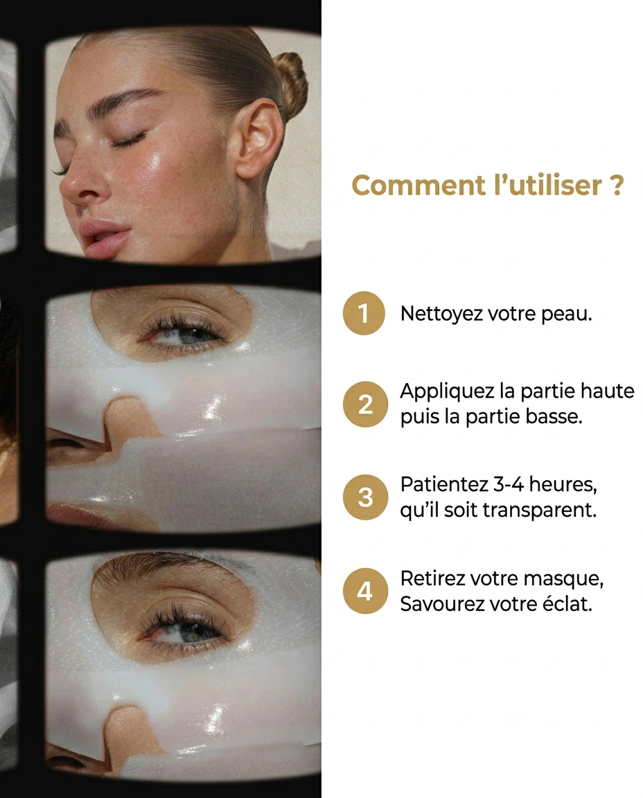 Masque au bio collagène Peelora