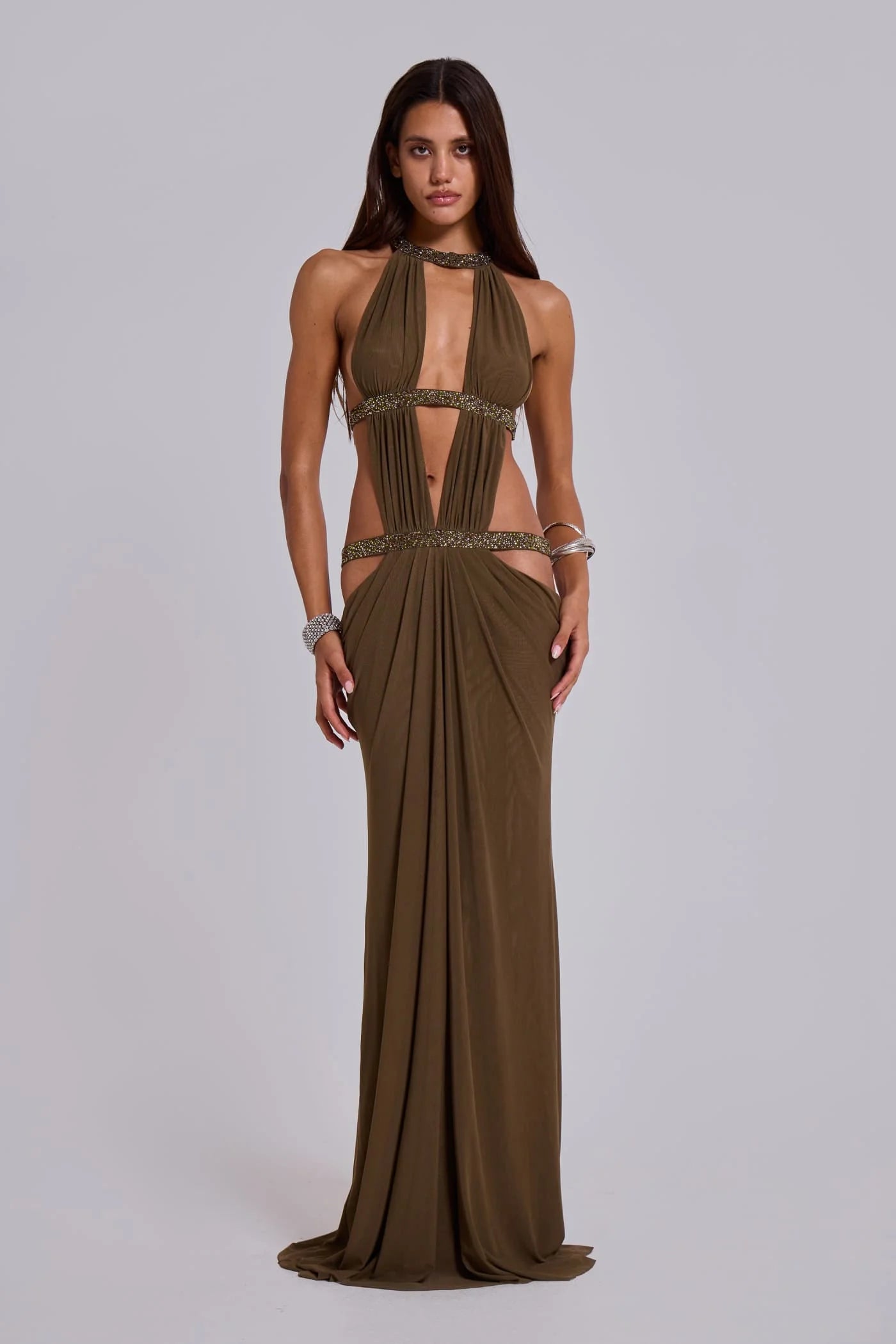 Selene Embellished Maxi Dress