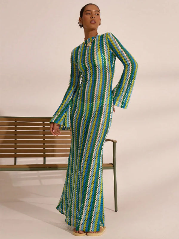 The Wave Maxi Dress
