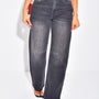 Mid-Rise Balloon Fit Jeans