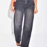 Mid-Rise Balloon Fit Jeans