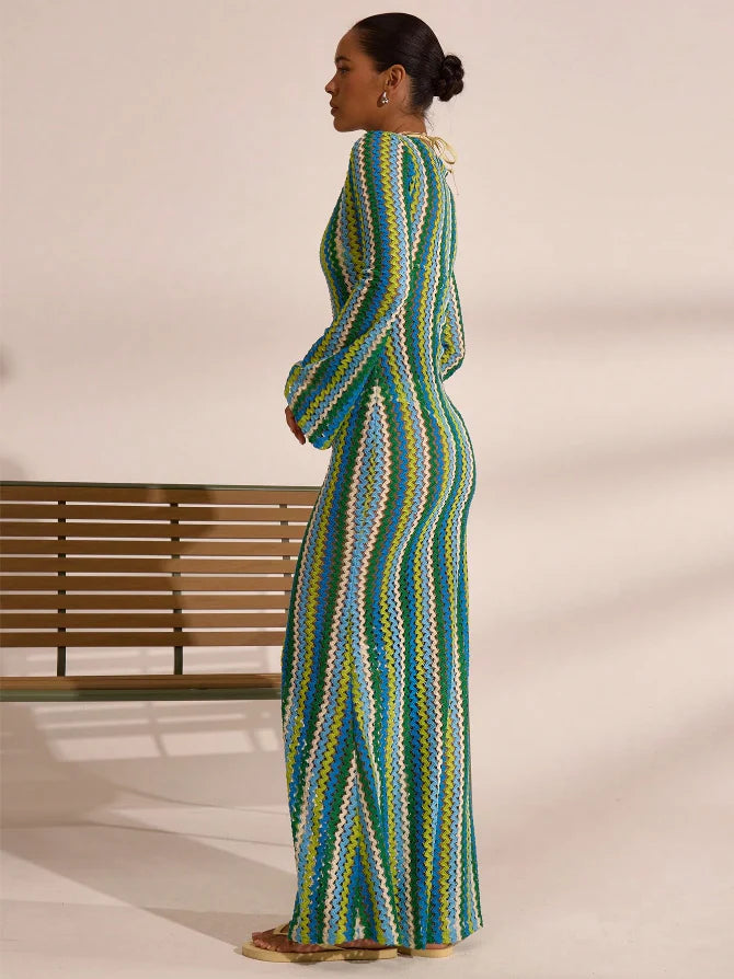 The Wave Maxi Dress