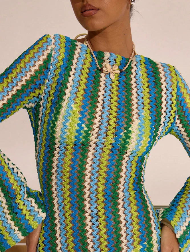 The Wave Maxi Dress