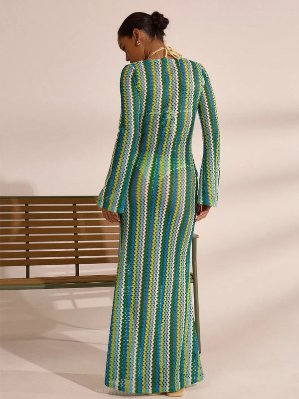 The Wave Maxi Dress