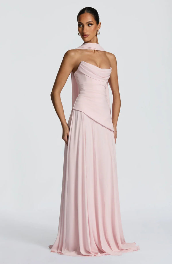 Draped Maxi Dress