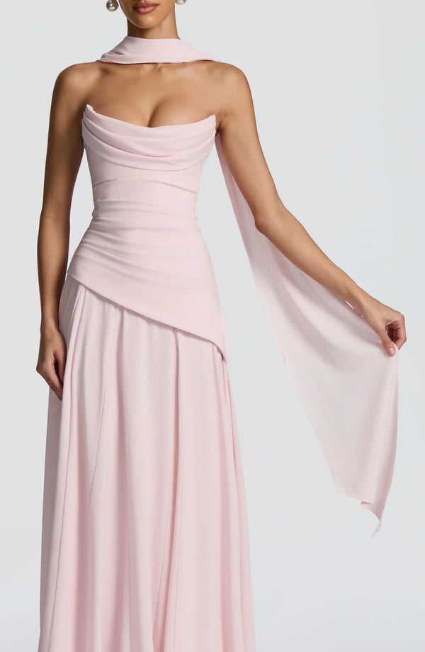 Draped Maxi Dress
